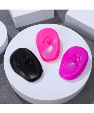 200pcs Lurrose Disposable Ear Covers with 6 Hair Dye Earmuffs - Clear Ear Shower Caps for Hair Dye & Spa - Buy Online on GoSupps.com