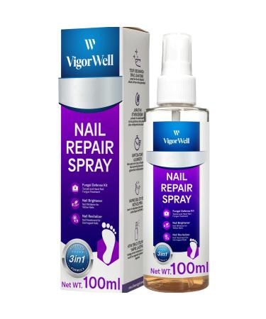 Toenail Fungus Treatment Spray: Nail Fungus Treatment For Toenail Toe Nail Fungus Treatment Extra Strength 3-in-1 for Remove Fungus Renews and Strengthens Nails (100mL)