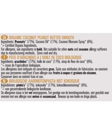 Biona Coconut Peanut Butter Organic 170g - Buy Online on GoSupps.com