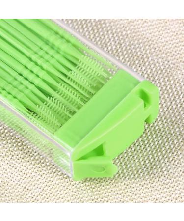 Healifty Toothpicks for Teeth - 50 Count Double Head Interdental Brushes | Optimal Oral Care Tool (Random Colors) - Buy Online on GoSupps.com