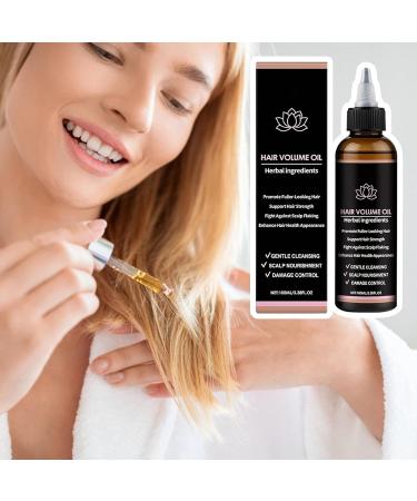 S rum d'huile nourrissant les cheveux formule de renforcement pour l'apparence plus compl te traitement de l'activateur de volume naturel pour les pointes s par es frisottis plus fluide pour l'util - Buy Online on GoSupps.com