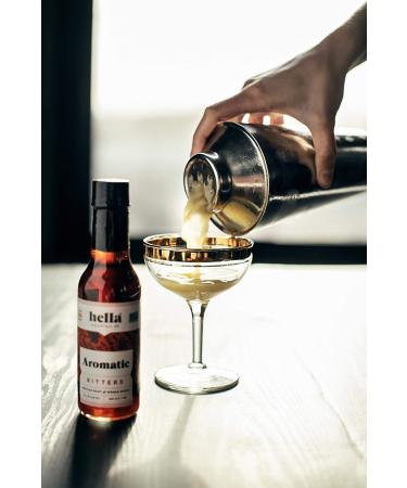 Hella Cocktail Co. Aromatic Bitters - Craft Bitters for Old Fashioned & Manhattan - 5 Fl Oz - Buy Online on GoSupps.com
