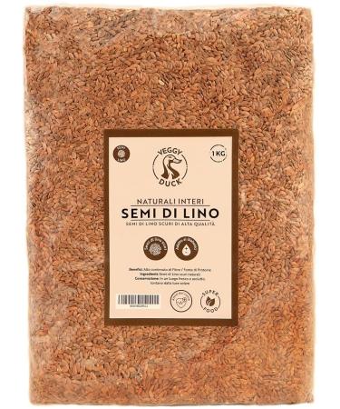 Veggy Duck - Brown Linseed (1 kg) – Rich in Omega3 and fiber