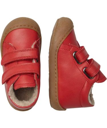 Naturino Cocoon VL Leather First-Steps Shoes - 3 UK Child - Rosso - Buy Online on GoSupps.com