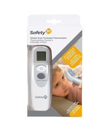 Safety 1st Simple Scan Forehead Thermometer - Grey | Accurate & Easy-to-Use - Buy Online on GoSupps.com