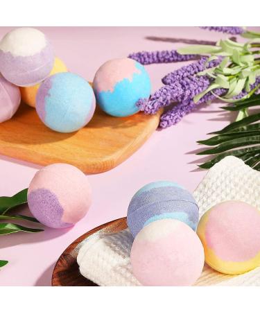 Bath Bombs for Women 12 x 3.2oz Spa Luxetique Fizzies Bath Bomb Kit Natural Shea & Coco Butter Dry Skin Moisturize Vegan Gift Idea for Birthday Christmas Best Gift Set for Women Mom Her Kids Ocean Rose Lavender Green Tea Vanilla Shea - Buy Online on GoSupps.com