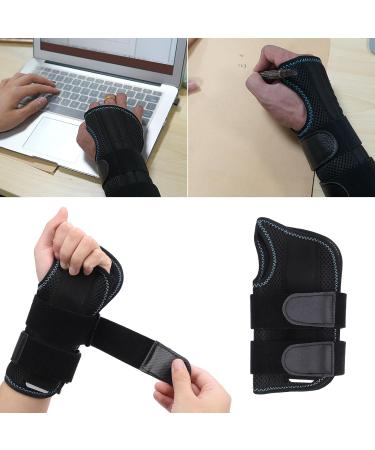 SUNGOOYUE Wrist Brace for Carpal Tunnel | Breathable Fabric & Removable Splint | Steel Plate Support for Arthritis & Tendonitis | Left Hand Relief | International Shipping Available - Buy Online on GoSupps.com