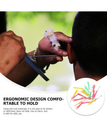 PLAFOPE 200pcs Ear Cleaning Sticks Grips Earwax Remover Kit Sturdy Ear Wax Pick Tools for Adults Ergonomic Design - Buy Online on GoSupps.com