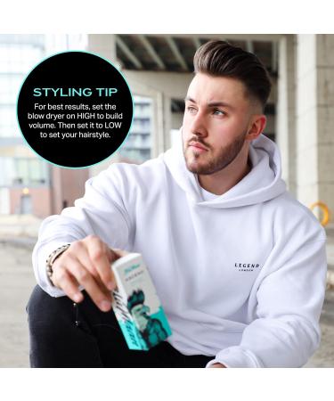 BluMaan ASCEND Texture Volumizer Cream - Lightweight Heat-Protecting Formula for Fine, Thin, Curly & Straight Hair - Volumizing Styling Cream - Buy Online on GoSupps.com