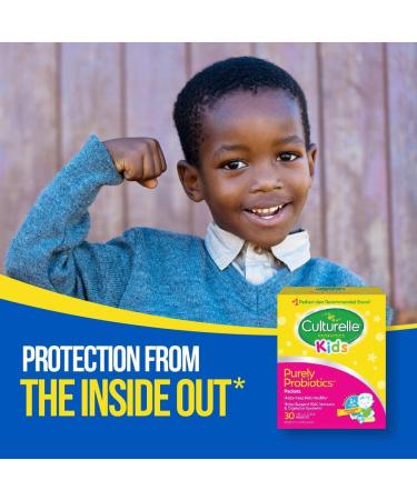 Culturelle Kids Daily Probiotic - Unflavored, 50 Single Serve Packets for Digestive Health - Buy Online on GoSupps.com