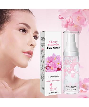 Sakura Face Serum for Women - Cherry Blossoms Face Essence for Teenage Girl - Sakura Hydrating Face Mist - Moisture Face Spray Plump Firm Lift - Exfoliation Anti Oxidation Fade Wrinkle Smooth Tender - Buy Online on GoSupps.com