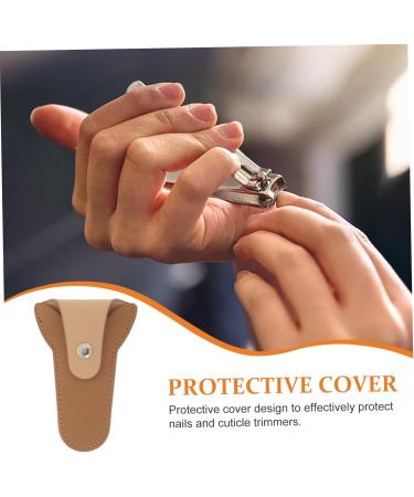 minkissy Pedicure Scissor Bag Nail Clippers Cosmetic Storage Rack Manicure Holder Storage Bags Scissor Pouch Bag Dead Skin Leather Nail Scissor - Buy Online on GoSupps.com