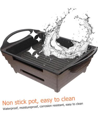 RORPOIR 1pc Oven Nonstick Coating Stove Pan Outdoor Grills Metal Barbecue Rack Grill Plate Grilled Fish Stove Alcohol Bbq Stove Camping Stove Medical Stone Coating Pull-out - Buy Online on GoSupps.com