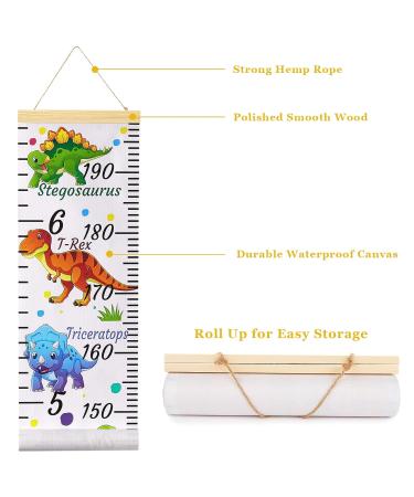 Beinou Growth Yardstick Wall Decor for Kids - Giraffe Orange Measuring Ruler 7.9 x 79 - Perfect for Baby & Children's Rooms - Buy Online on GoSupps.com