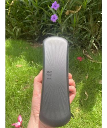 Silicone Makeup Brush Holder | Travel Essentials Makeup Bag | Compact Cosmetic Case with Zipper (Black) - International Shipping - Buy Online on GoSupps.com