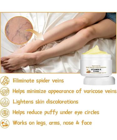 RWRAPS 2STK Fivfivgo Varicose Vein Miracle Cream - Improve Blood Circulation & Relieve Leg Discomfort - Buy Online on GoSupps.com