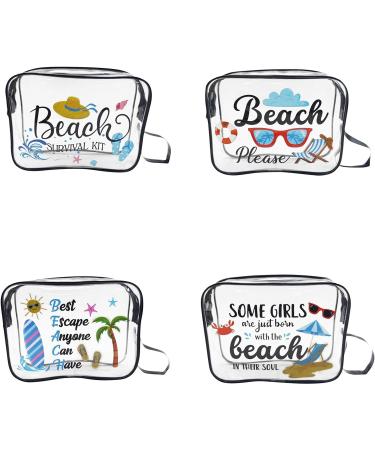 Toiletry Bag Women Clear Wash Bag Waterproof Clear Travel Toiletry Bag Cosmetic Makeup Bags Girls Wash Bag Holiday Travel Bag for Toiletries Cosmetics Bag (B) - Buy Online on GoSupps.com