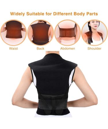 Shop Self-Heating Magnetic Vest for Back Support & Posture Correction - XL Size | Slimming Thermal Belt for Spine & Lumbar Support - Buy Online on GoSupps.com