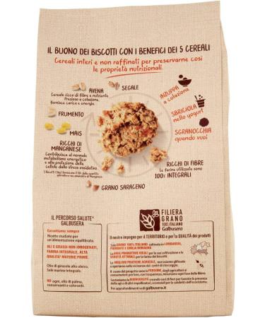  Italian Gourmet E.R. Galbusera Cereali G Granola e Frolla Shortbread Biscuits with Cereals and Fruits Apricot Orange and Almonds 300g + Italian Gourmet Polpa 400g - Buy Online on GoSupps.com