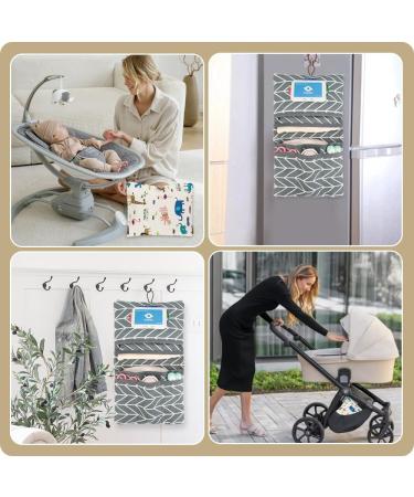Best Hioqfr Diaper Bag Organizer - Compact Baby Diaper Pocket for On-the-Go Changing - Perfect for Traveling Parents - Buy Online on GoSupps.com