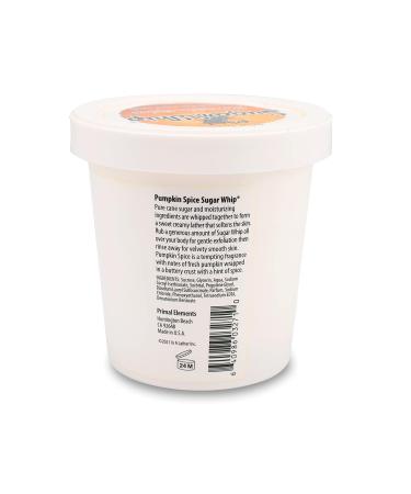 Primal Elements Special Edition Pumpkin Spice Sugar Whip - 10 Ounce | Luxurious Moisturizing Body Scrub for Fall - Buy Online on GoSupps.com