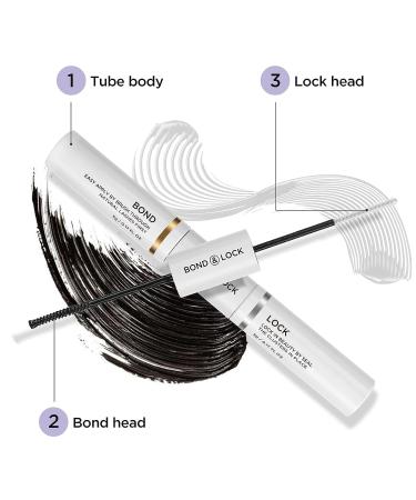 BEYELIAN Lash Bond and Seal - Waterproof DIY Eyelash Extension Glue Mascara Wand - Strong Hold Latex-Free Formula - 10ml - Buy Online on GoSupps.com