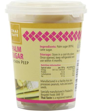 Authentic Thai Taste Palm Sugar - 3x200g Pack - Buy Online on GoSupps.com