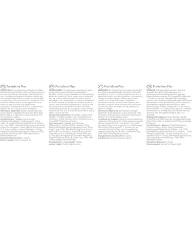 Prostaform Capsules with Pumpkin Seed Extract, L-Glutamine & L-Arginine HCL - 180 Vegan Capsules, UK Made - Buy Online on GoSupps.com