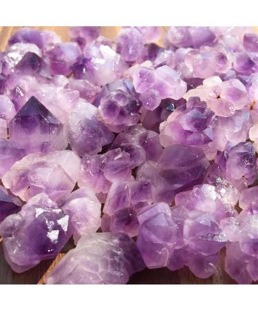 Natural Crystal Rough 100g Bulk Lot Natural Rough Lavender Amethyst Cluster Gravel Quartz Crystal Raw Stone - Buy Online on GoSupps.com