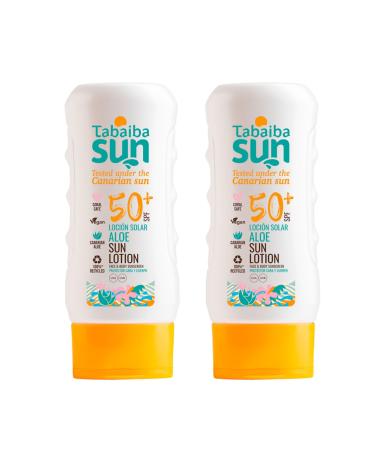 Tabaibaloe Tabaiba Sun Aloe Vera Sun Lotion 2 units (2 x 200 ml SPF50+)