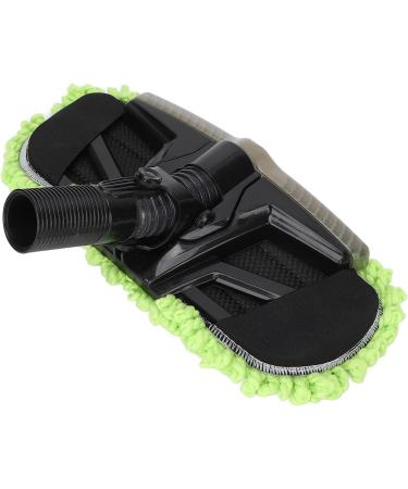 Dust Collector Floor Brush 2 in 1 Hardwood Floor Brush Easy Clean Good Cleaning Performance Reusable Fibre Cloth for Kitchen - Buy Online on GoSupps.com