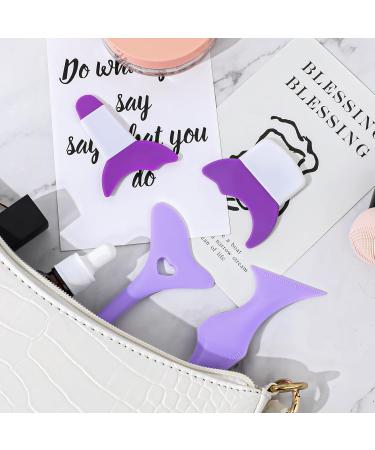 Buy 4-Piece Silicone Eyeliner Tool Set - Easy Makeup Stencils for Beginners - Purple Eyeliner Templates for Perfect Application - Buy Online on GoSupps.com