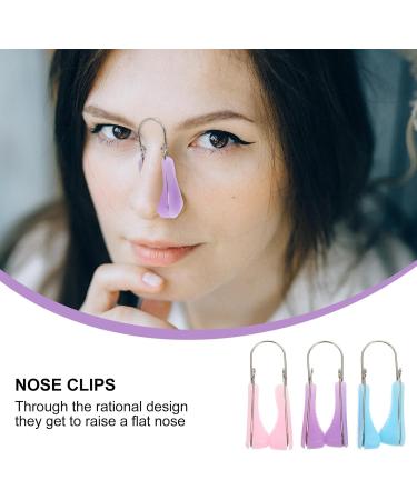 Lot de 3 Pinces Nasales en Silicone Color es pour Remodeler et Relever L'ar te du Nez Correcteurs de Nez Confortables et Discrets Accessoire Beaut pour Soin du Visage - Buy Online on GoSupps.com