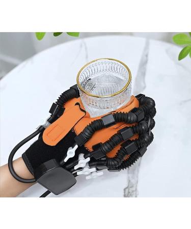 Rehabilitation Robot Gloves Finger Orthosis Stroke Hemiplegia Rehabilitation Training Equipment Finger Rehabilitation Gloves for Hand Function Recovery(Size:S Color:orange Right Hand) Small Orange Right Hand - Buy Online on GoSupps.com