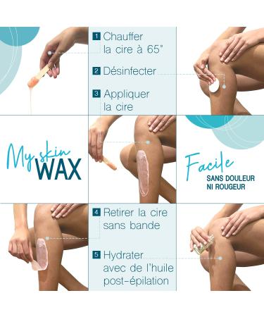 My Skin Wax (White) - Premium Wax for Smooth Skin | International Shipping Available - Buy Online on GoSupps.com