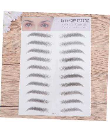 POPETPOP 4 Pcs 3d Eyebrow Stickers Make up Kit 3d Stickers Eyebrow Hair Miss Transfer Stickers Artificial - Buy Online on GoSupps.com