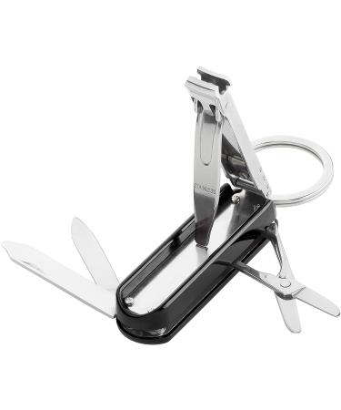 ZWILLING Travel-Sized Manicure Multi-Tool with Keyring - Stainless Steel 60 mm Black | International Shipping Available - Buy Online on GoSupps.com