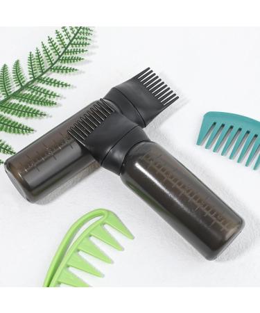 Mozeat Hair Dye Applicator Bottles - 2pcs 180ml Shampoo & Oil Tool for Perfect Hair Color Application - Buy Online on GoSupps.com