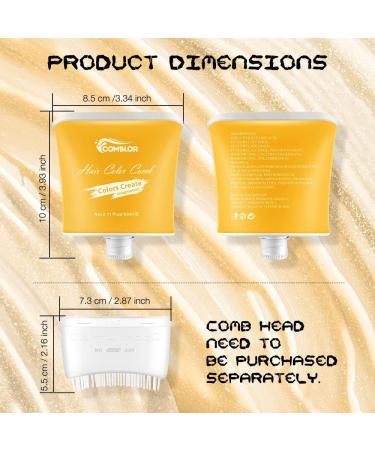 Blonde Temporary Hair Dye for Dark Hair - Kids Hair Chalks Gift - Wash Out Hair Colour for Crazy Hair Day - 60g Pack - Birthday & Christmas Gift - Buy Online on GoSupps.com