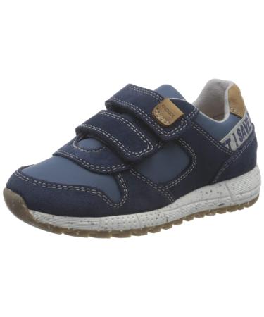 Geox Baby Boy's B Alben B Sneakers 7 UK Child Navy Avio