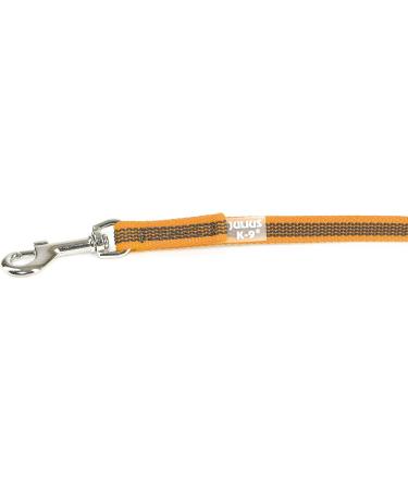 IDC Color & Gray Rubberized Leash - 14mm x 1.2m with Loop | Durable Orange-Gray Pet Leash for Dogs - Buy Online on GoSupps.com