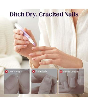 Stylo d'huile pousseur de cuticule 2026 nouveau stylo d'huile nutritionnelle d'ongles liminateur de cuticule 2 en 1 pour les soins des ongles (1pcs) - Buy Online on GoSupps.com