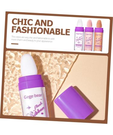 DOITOOL 3pcs Highlight Pat Powder Pat Glitter Powder Glitter Highlighter Pens Body Patting Glitter Voss Face 1 count (Pack of 1) Assorted Color - Buy Online on GoSupps.com