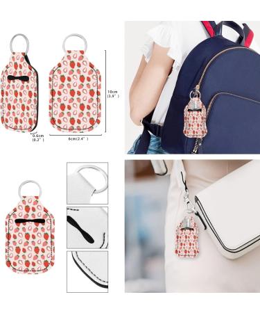Pink Strawberry Print Mini Backpack Keyring  Backpack keychains, Mini  backpack, Backpacks