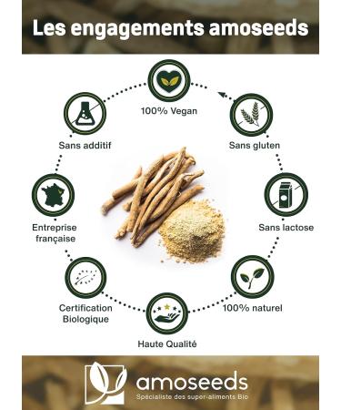 Ashwagandha Organic Powder 500G | Indian Ginseng | Stress Sleep Adaptogen | 100% Pure Ashwagandha Root Powder (Withania Somnifera) Organic (Indian Ginseng) Top Quality - Buy Online on GoSupps.com