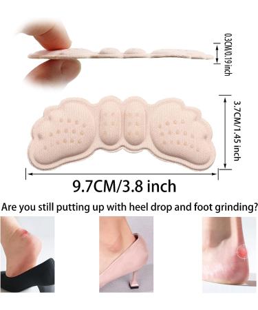 TALLSOCNE Heel Pads - Prevent Heel Slip and Blister with Anti-Wear Heel Grips - Men & Women - Buy Online on GoSupps.com