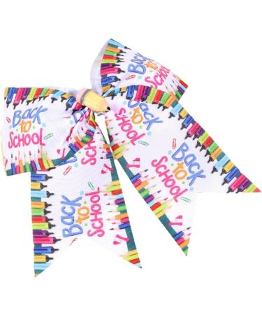 Girls Bow Clips - Back to School Girls Hair Barrettes - Cute Portable Hair Pins Decorative Barrettes for Daily Life Travel School Parties - Buy Online on GoSupps.com