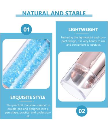 3 Sets Nail Stamp Kit - DIY Silicone Nail Art & Gel Polish - Perfect for Stunning French Nails - Buy Online on GoSupps.com