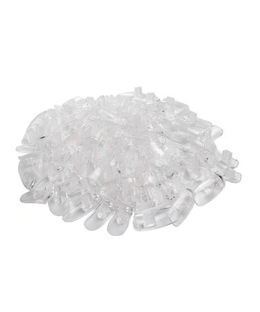 200pcs Clear Replacement Nail Tips for Nail Art Training & Practice - Salon Quality Acrylic Fake Nails - Buy Online on GoSupps.com