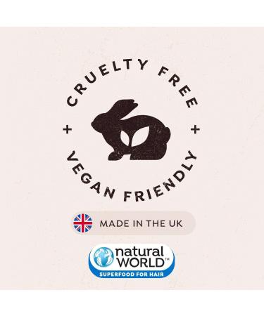 Natural World Argan Oil of Morocco Moisture Rich Hair Treatment Oil (100ml) - For all Hair Types. Infused with Certified Organic Argan Oil. Cruelty Free & Vegan Friendly. Superfood for Hair - Buy Online on GoSupps.com